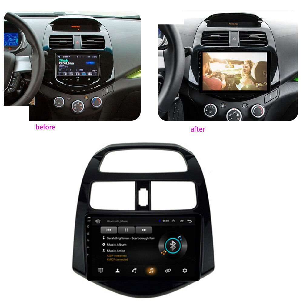 9" CarPlay Auto Head Unit Car Stereo For Chevrolet Spark 2014 Auto SupplyMaster