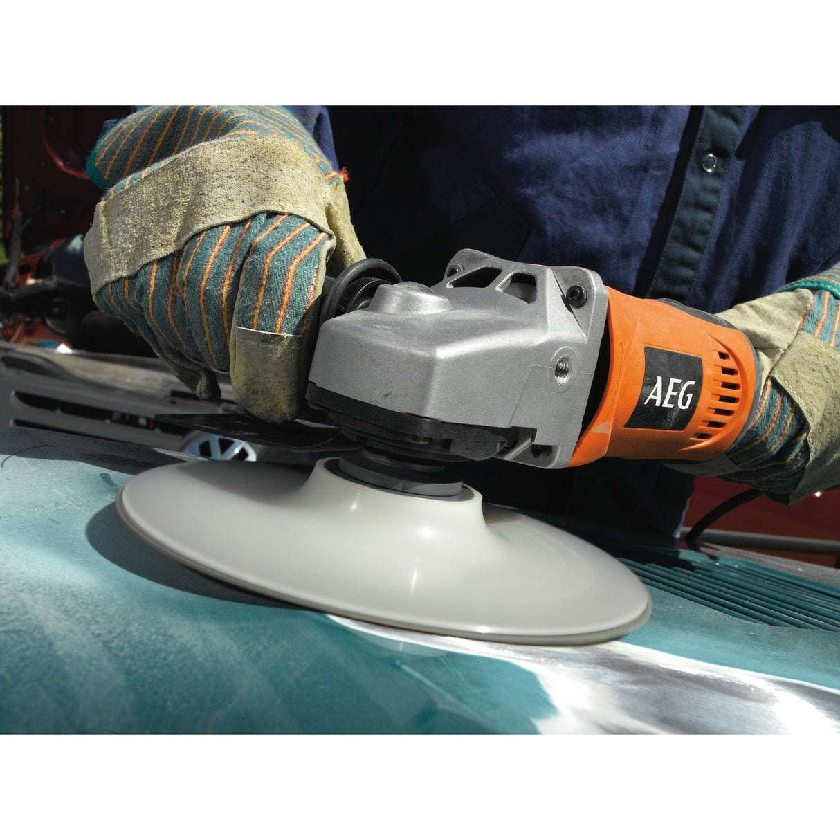 AEG 7"/180mm Angle Sander Polisher 1200W - SE12-180 Auto Supply Master