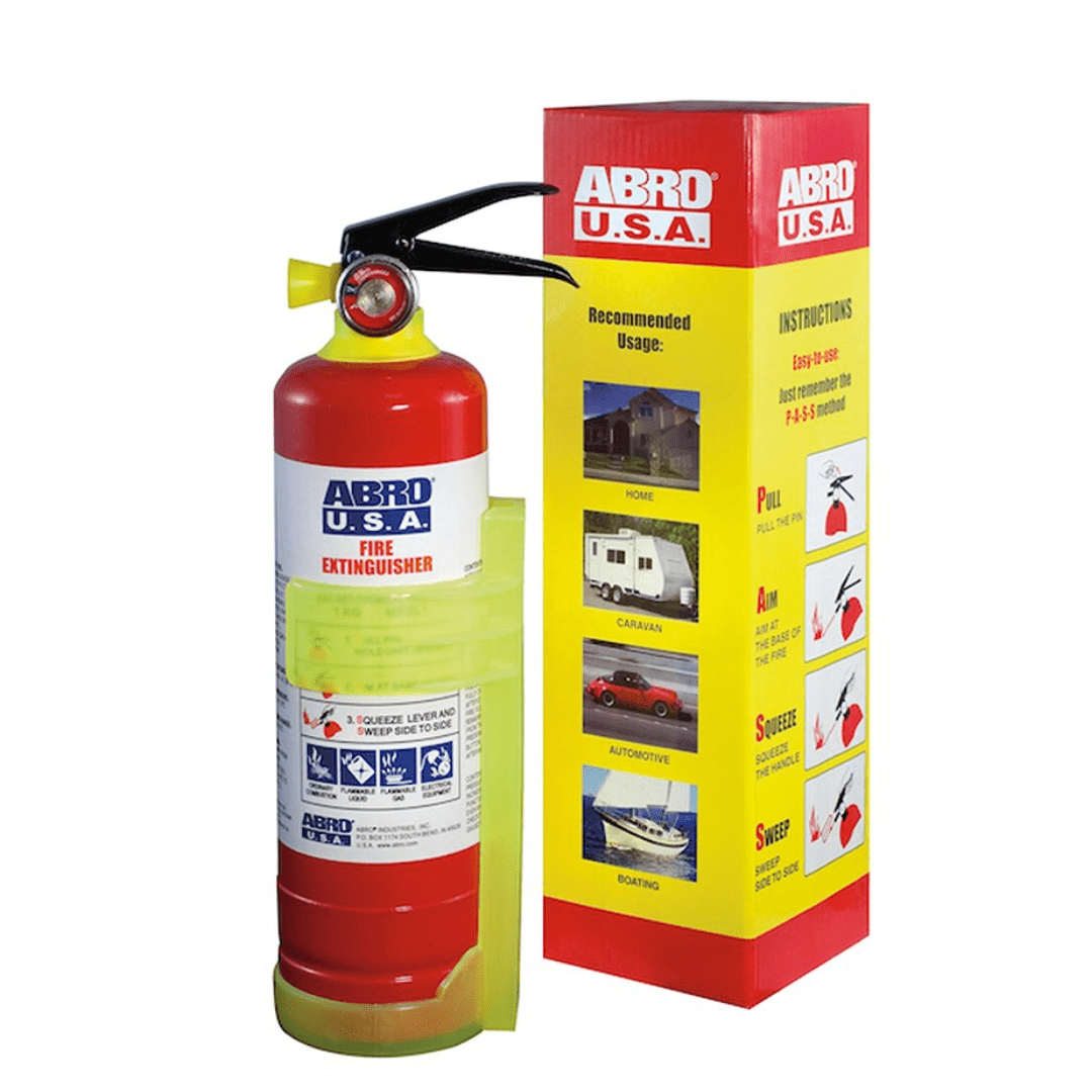 Abro Safety Fire Extinguisher - 1kg Auto SupplyMaster