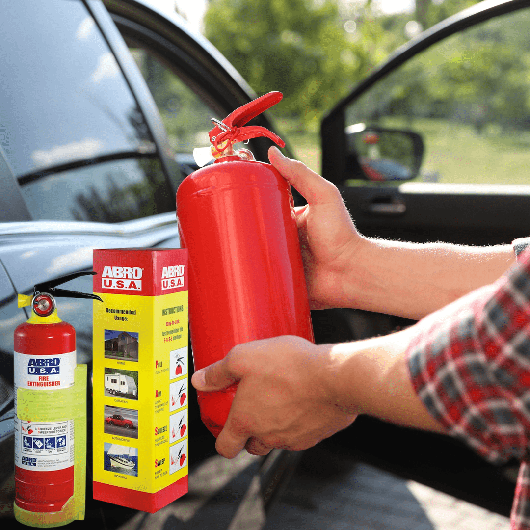 Abro Safety Fire Extinguisher - 1kg Auto SupplyMaster