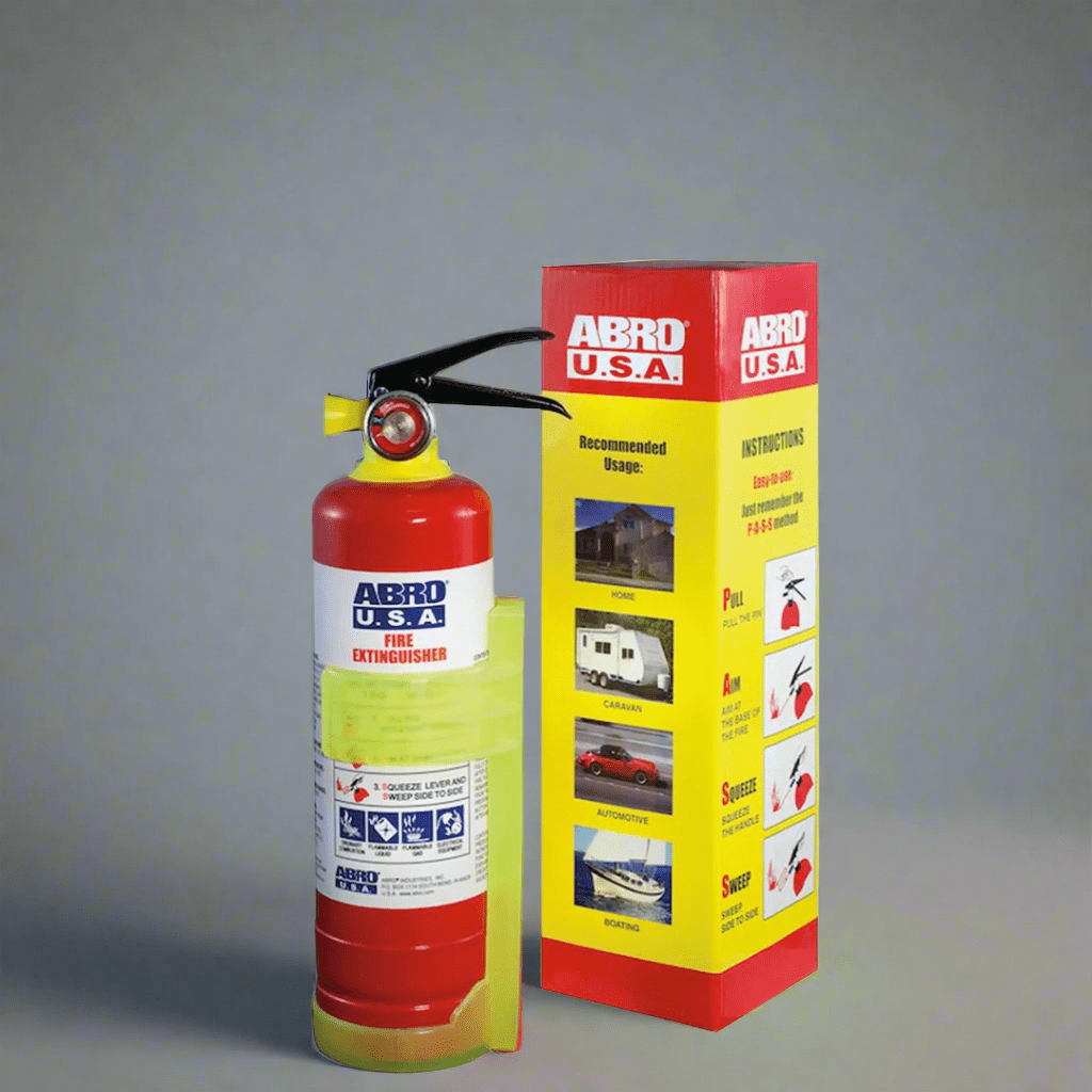 Abro Safety Fire Extinguisher - 1kg Auto SupplyMaster
