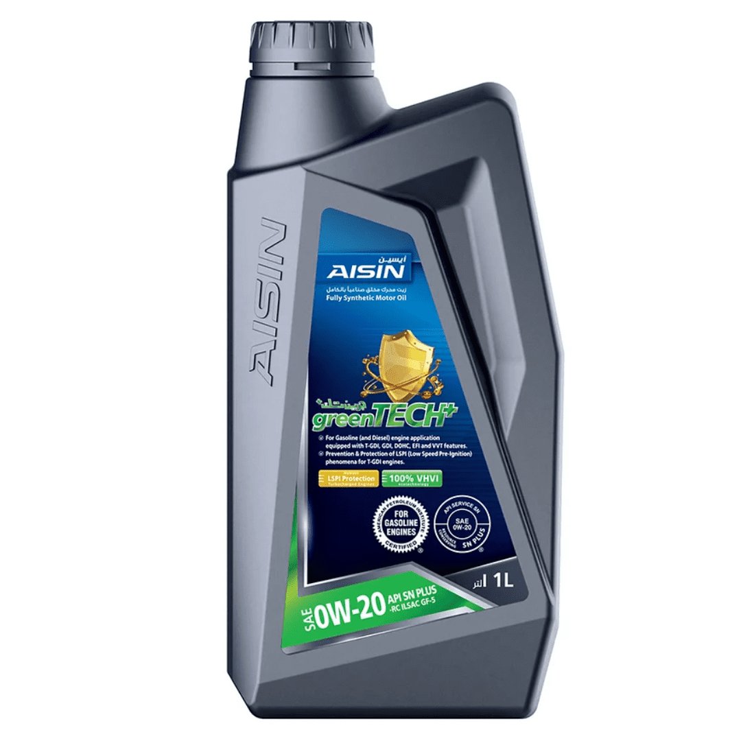 Aisin GreenTECH+ Fully Synthetic Motor Oil 1L / 4L - SAE 0W-20 Auto SupplyMaster