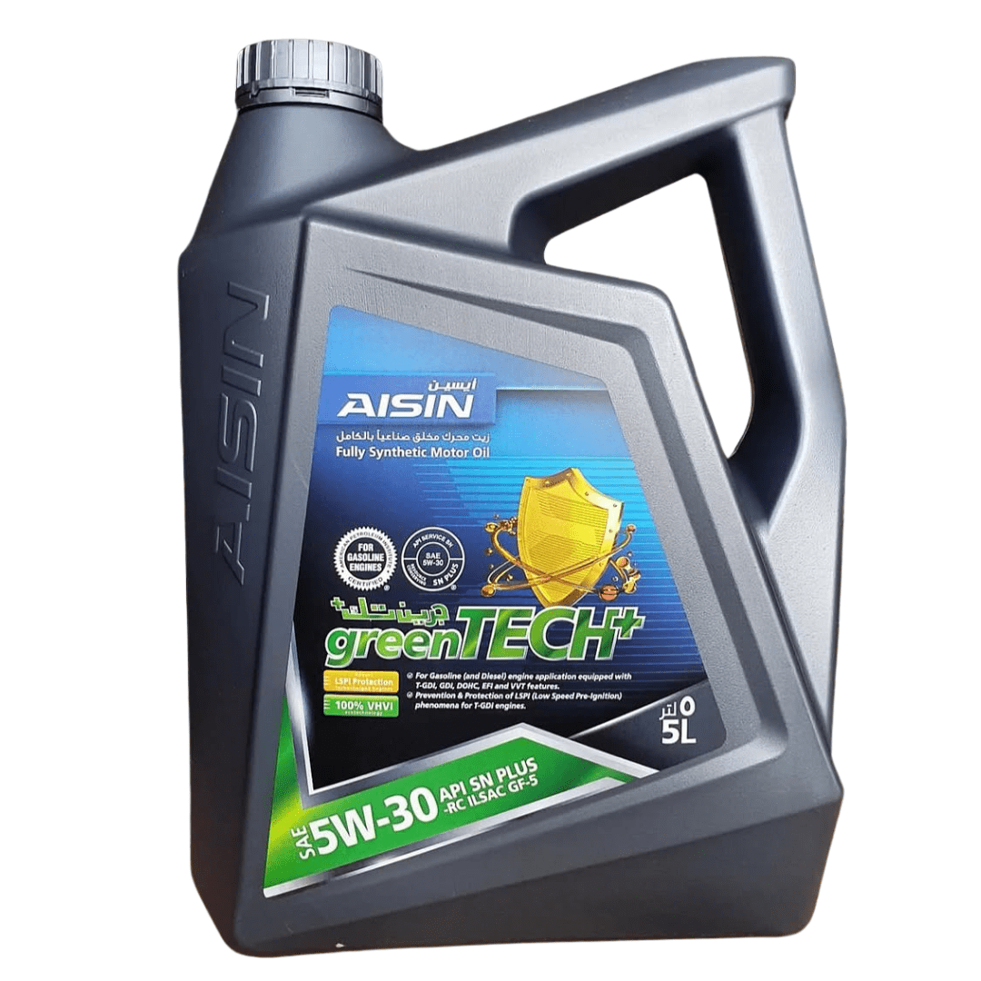Aisin GreenTECH+ Fully Synthetic Motor Oil 5L - SAE 5W-30 Auto SupplyMaster