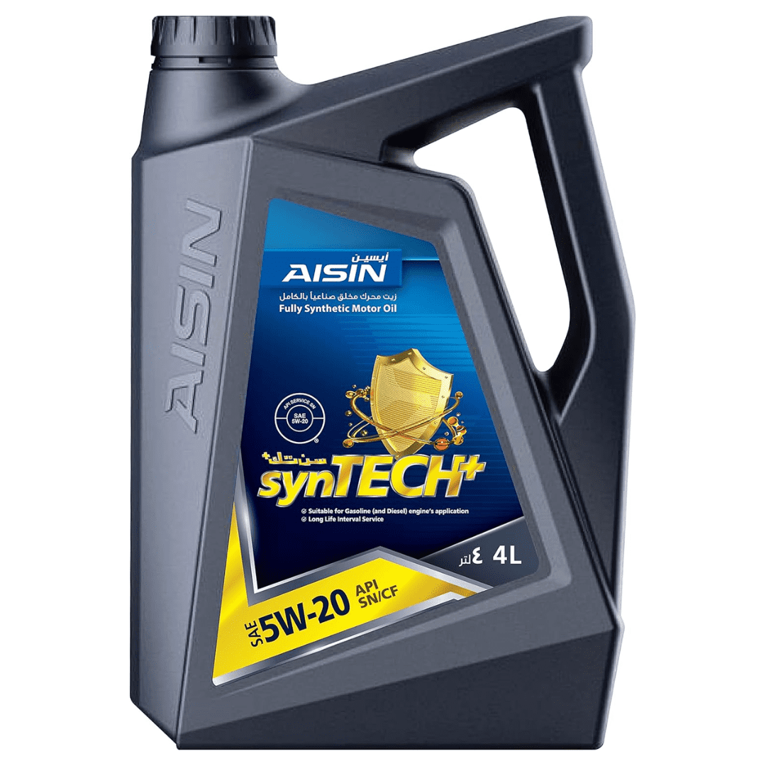 Aisin SynTECH+ Fully Synthetic Motor Oil 4L - SAE 5W-20 Auto SupplyMaster
