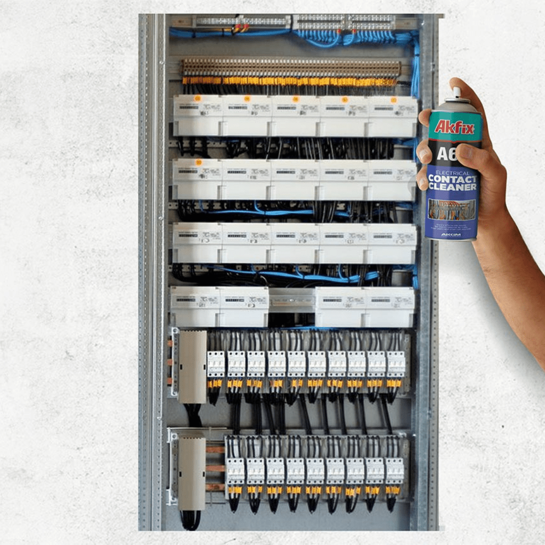 Akfix Electrical Contact Cleaner Spray 400ml - A60 Auto SupplyMaster