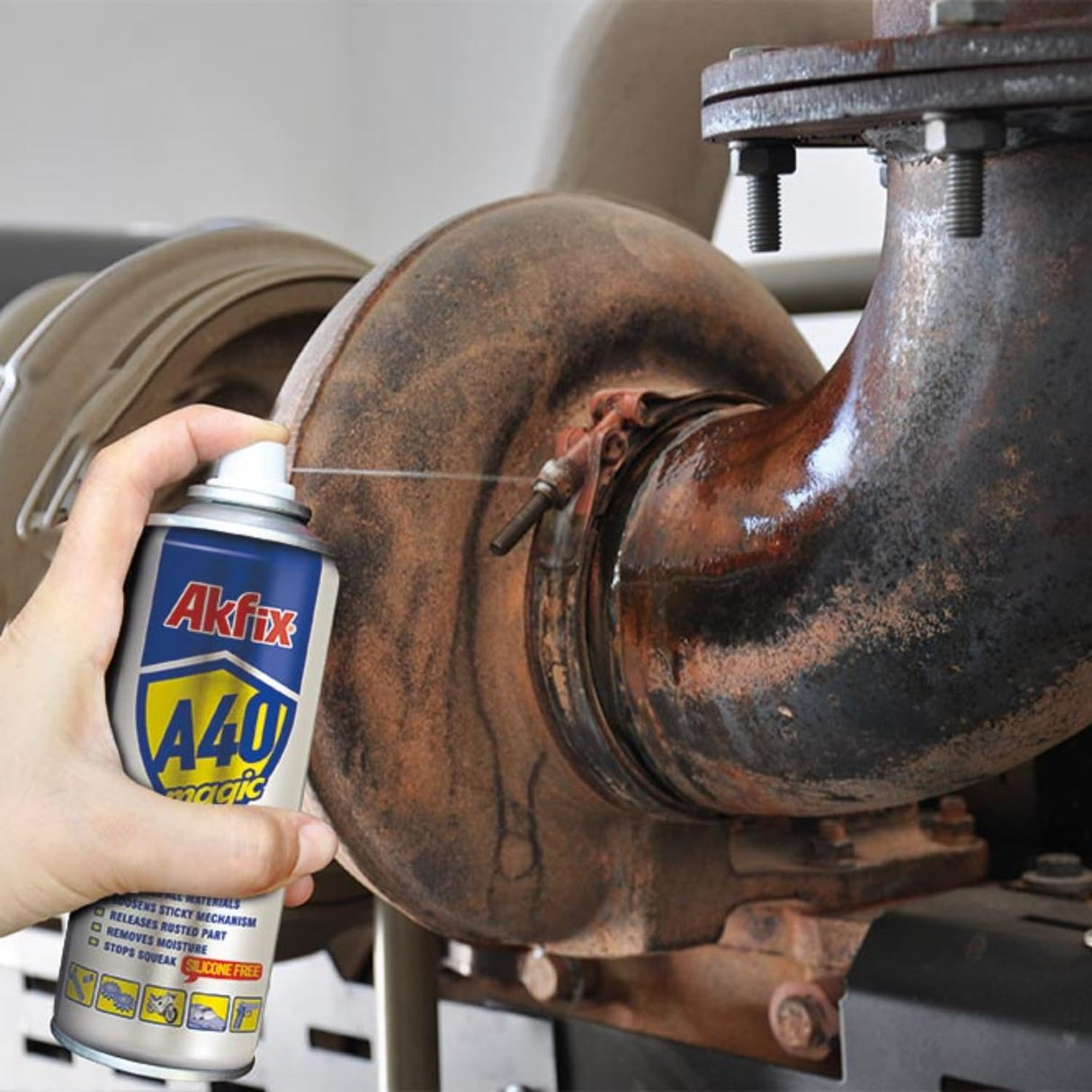 Akfix Magic Multi Purpose Spray 400ml - A40 Auto SupplyMaster