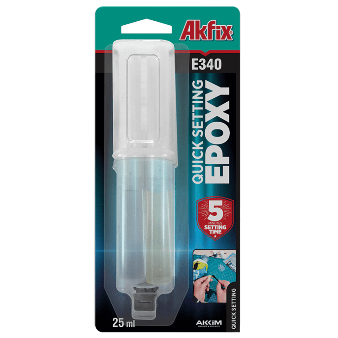 Akfix Quick Setting Epoxy Adhesive - E340 Auto SupplyMaster