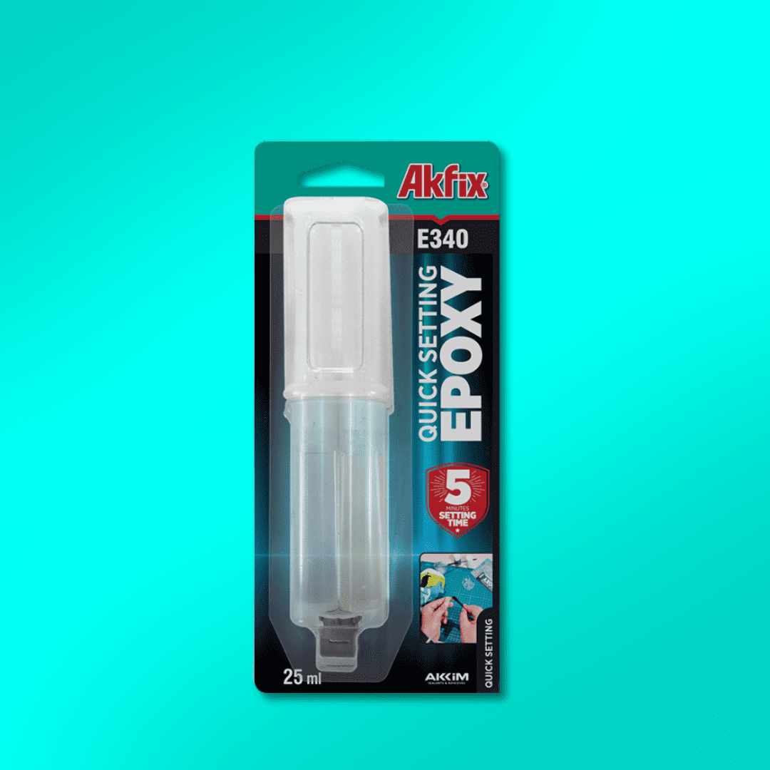 Akfix Quick Setting Epoxy Adhesive - E340 Auto SupplyMaster