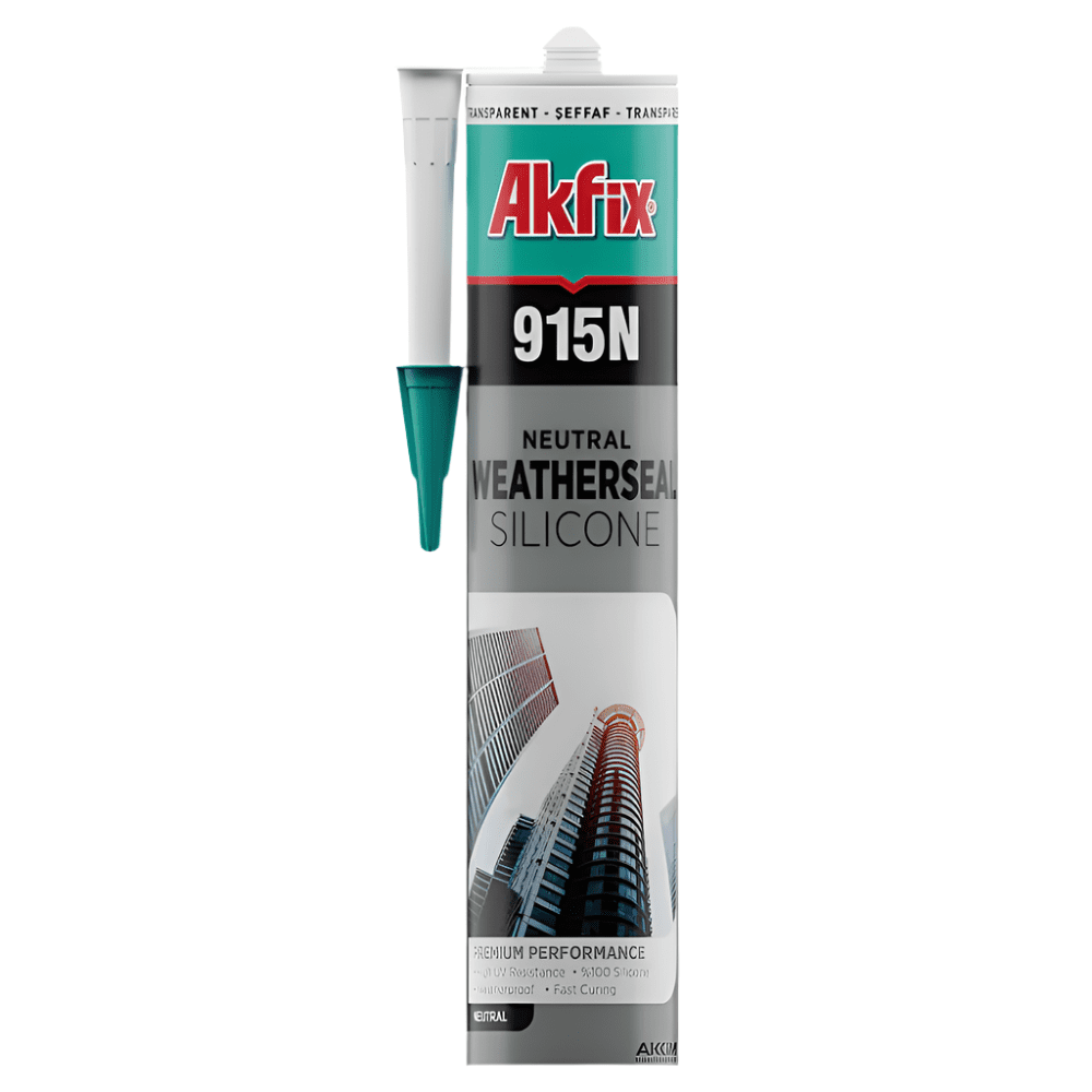 Akfix Weatherseal Neutral Silicone 310ml - 915N Auto SupplyMaster
