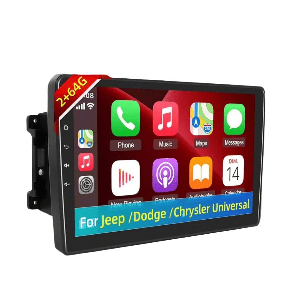 Android Auto Head Unit Car Stereo 10" For Jeep/ Dodge/ Chrysler Auto SupplyMaster