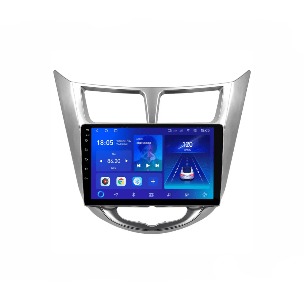 Android Auto Head Unit Car Stereo For Hyundai Accent 2012 Auto SupplyMaster