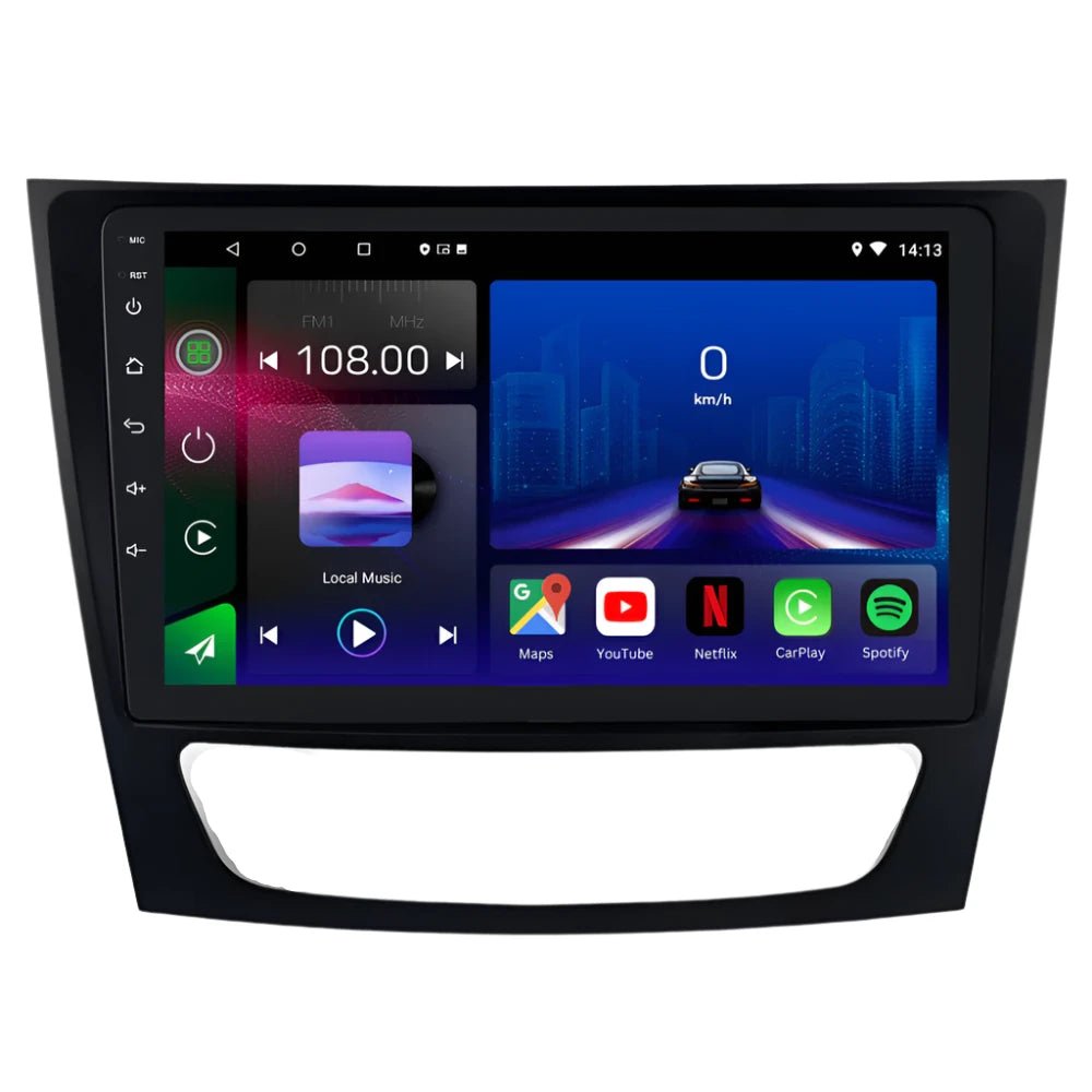 Android Auto Head Unit Car Stereo For Mercedes Benz E-Class Auto SupplyMaster