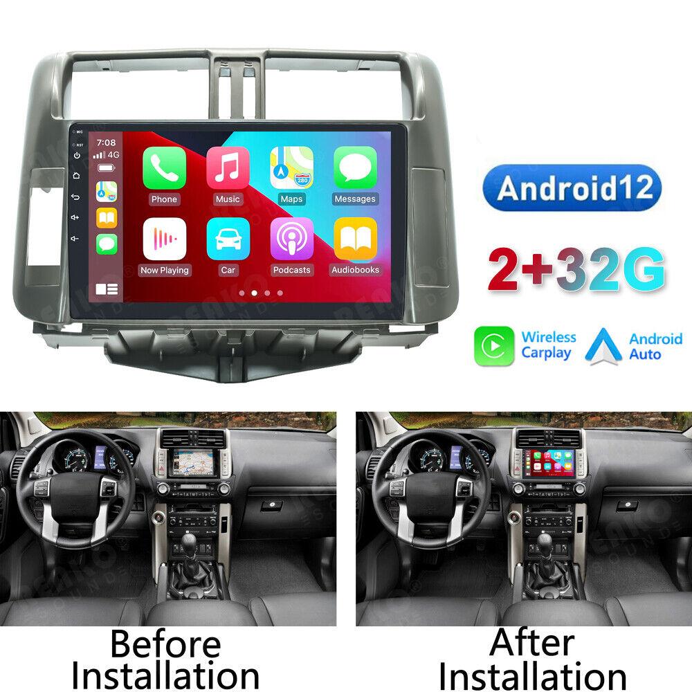 Android Auto Head Unit Car Stereo For Toyota Land Cruiser Prado 2014-2017 Auto SupplyMaster