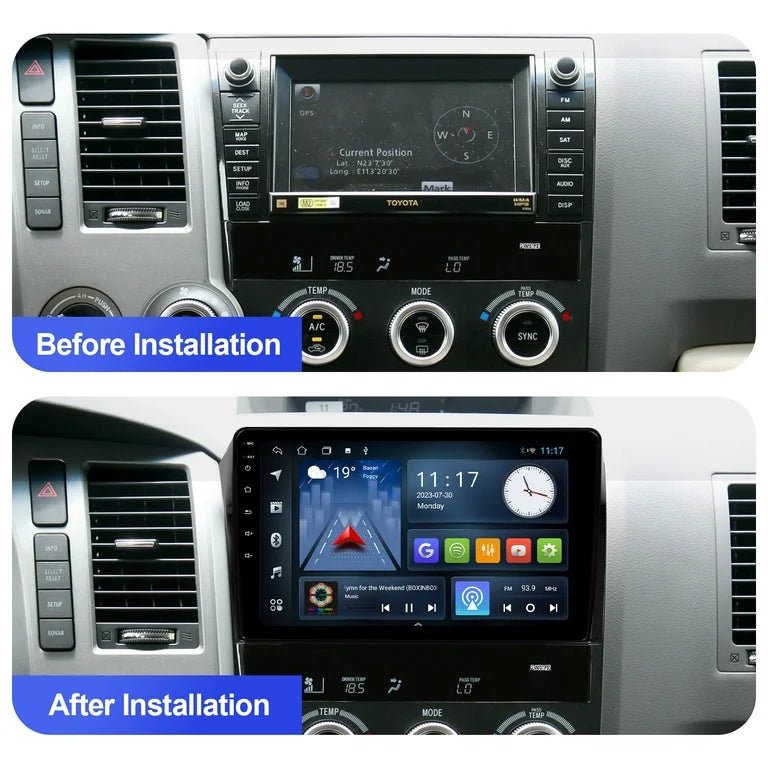 Android Auto Head Unit Car Stereo For Toyota Tundra 2014-2021 Auto SupplyMaster