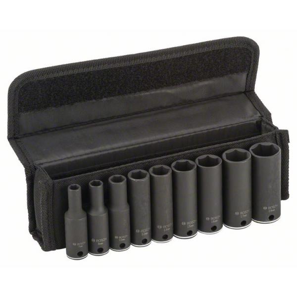 Bosch 3/8″ 9 Pieces Deep Impact Socket Set - 2608551099 Auto Supply Master