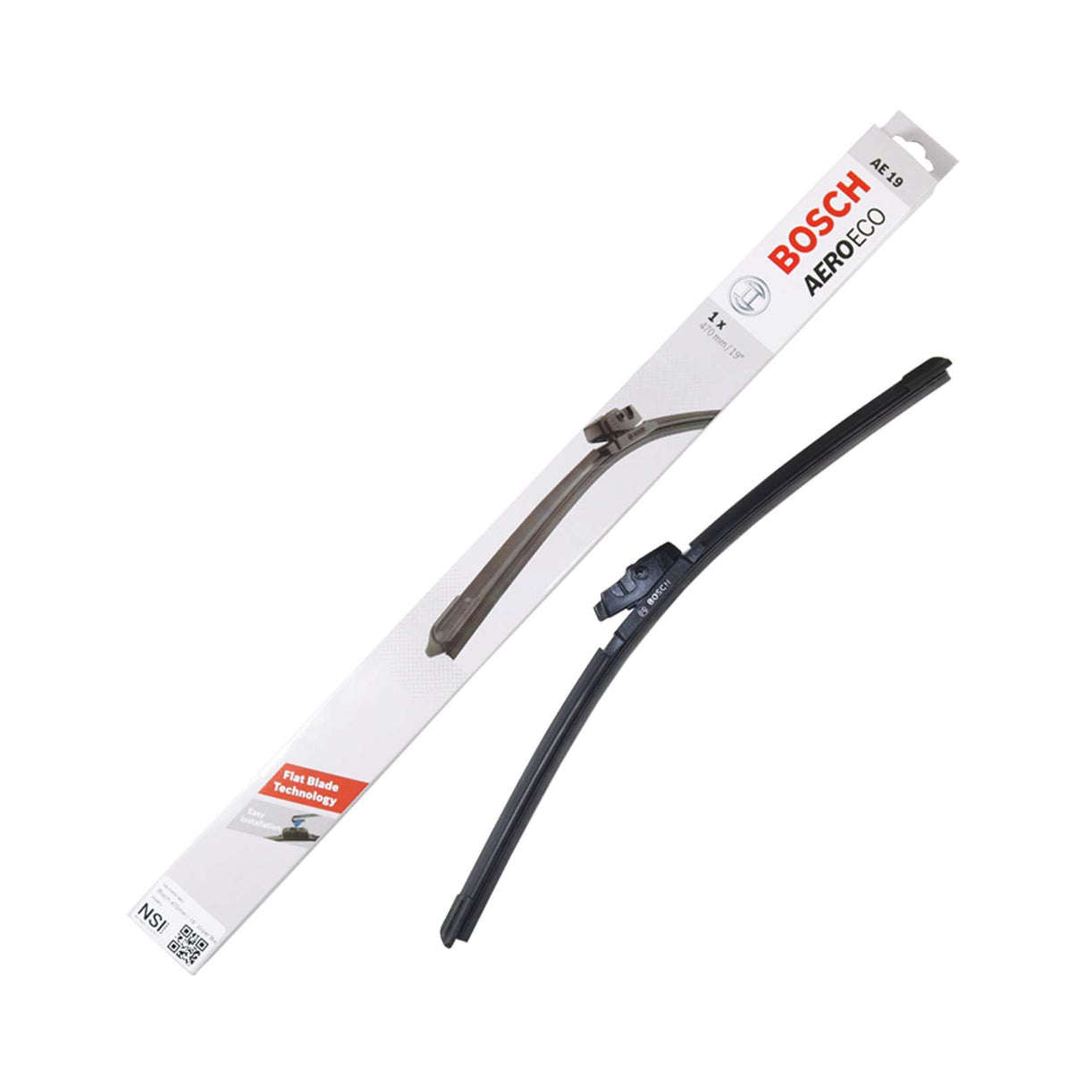 Bosch Aero Eco AE19 Single Wiper Blade 470mm/19″ - 3397015560 Auto Supply Master