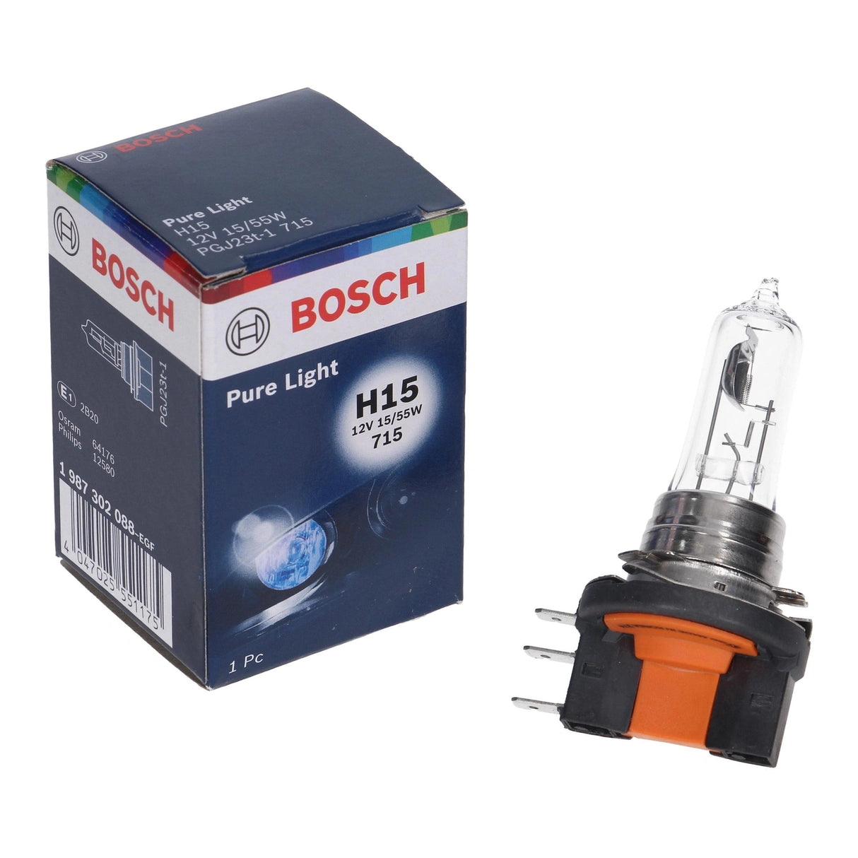 Bosch H15 Halogen Bulb 12V Auto Supply Master