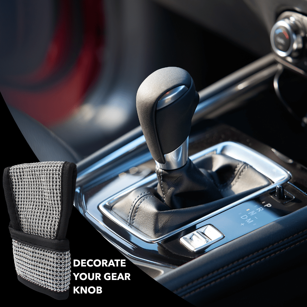 Crystal Glitter Universal Gear Shift Knob Cover Auto SupplyMaster