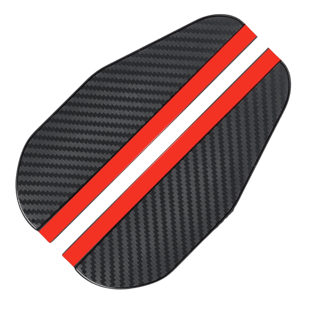 Decorative Opaque Carbon Fiber Side Mirror Rain Guards Auto SupplyMaster