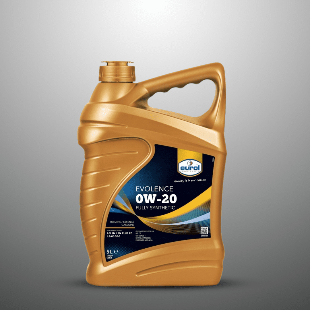Eurol Evolence Fully Synthetic Engine Oil 1L / 5L - 0W-20 Auto SupplyMaster