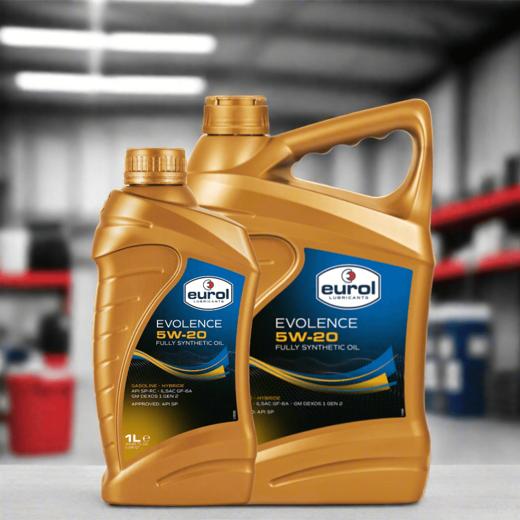 Eurol Evolence Fully Synthetic Engine Oil 1L / 5L - 5W-20 Auto SupplyMaster