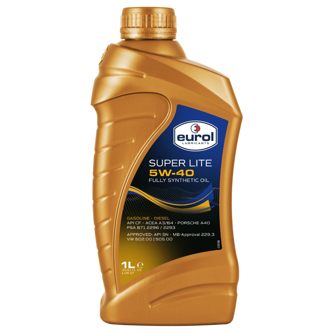 Eurol Super Lite Fully Synthetic Engine Oil 1L / 5L - 5W-40 Auto SupplyMaster
