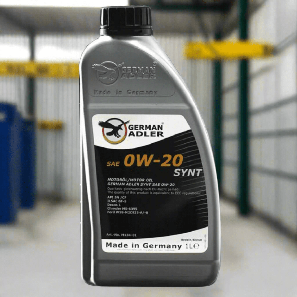German Adler Synthetic Engine Oil 1L / 5L - SAE 0W-20 Auto SupplyMaster