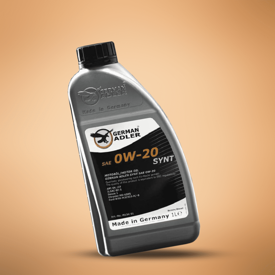 German Adler Synthetic Engine Oil 1L / 5L - SAE 0W-20 Auto SupplyMaster