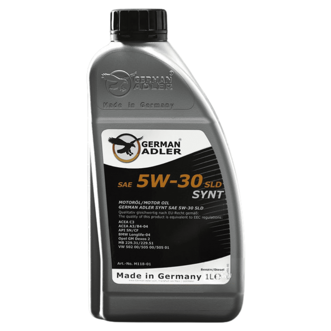 German Adler Synthetic Engine Oil 1L / 5L - SAE 5W-30 Auto SupplyMaster