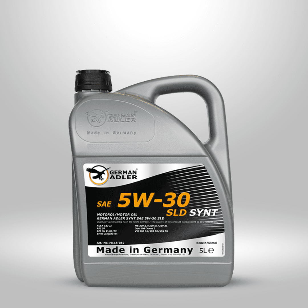 German Adler Synthetic Engine Oil 1L / 5L - SAE 5W-30 Auto SupplyMaster
