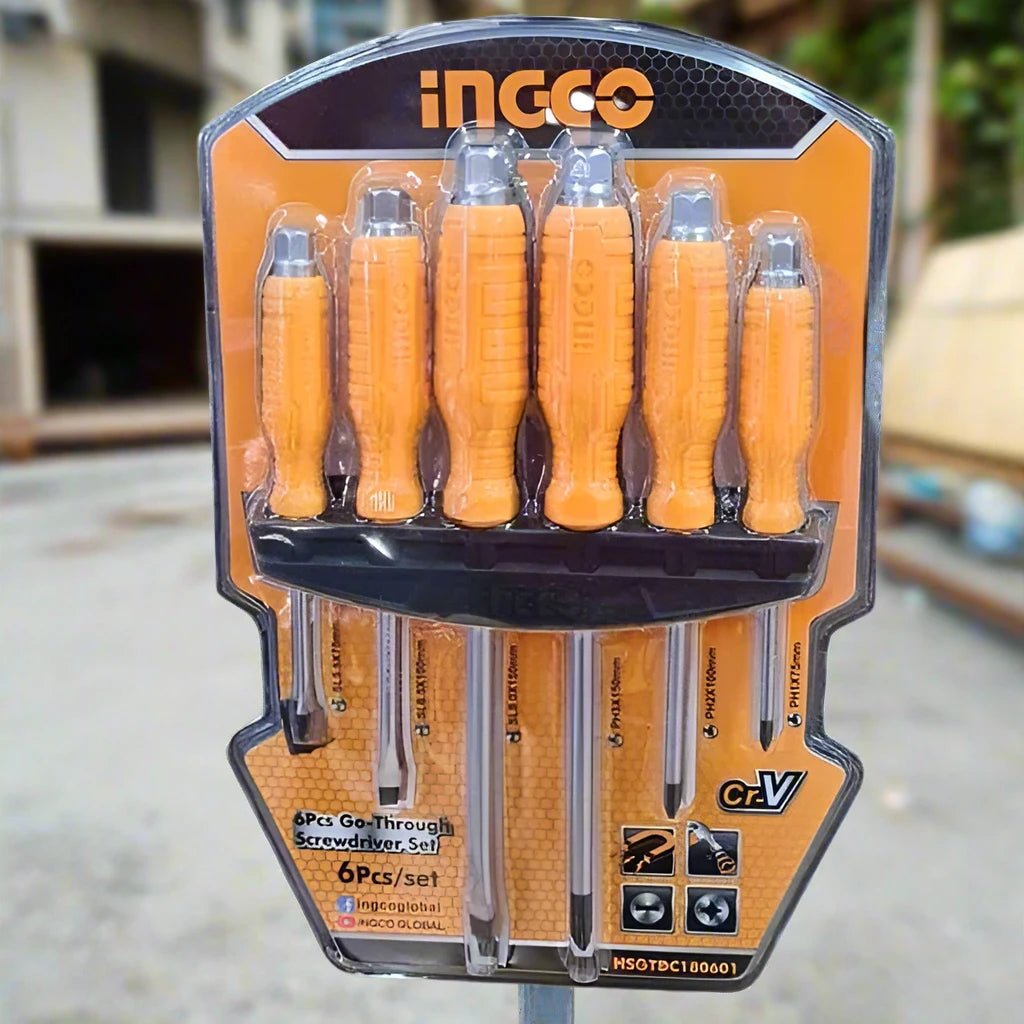Ingco 10 Pieces Screwdriver & Precision Screwdriver Set - HKSD1058 Auto Supply Master