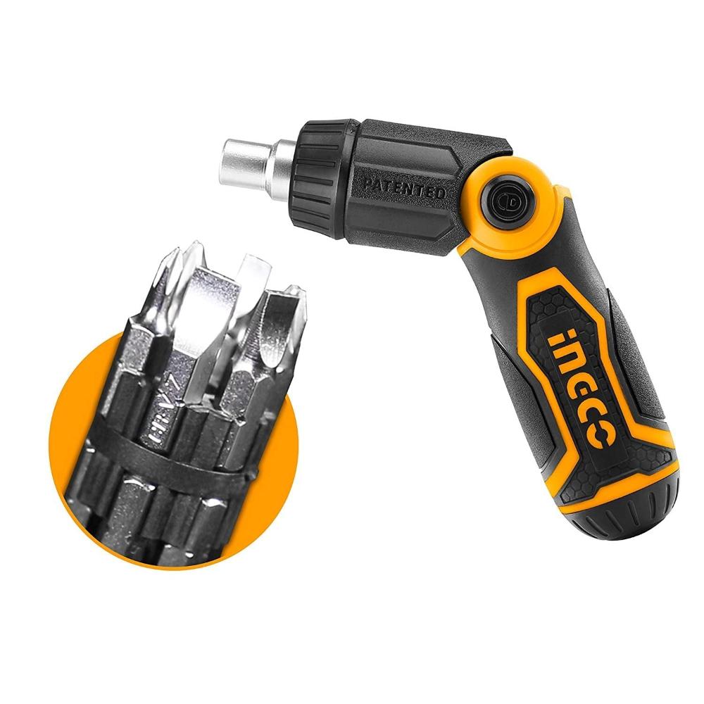 Ingco 13 Piece Ratchet Screwdriver Set - AKISD1208 Auto Supply Master