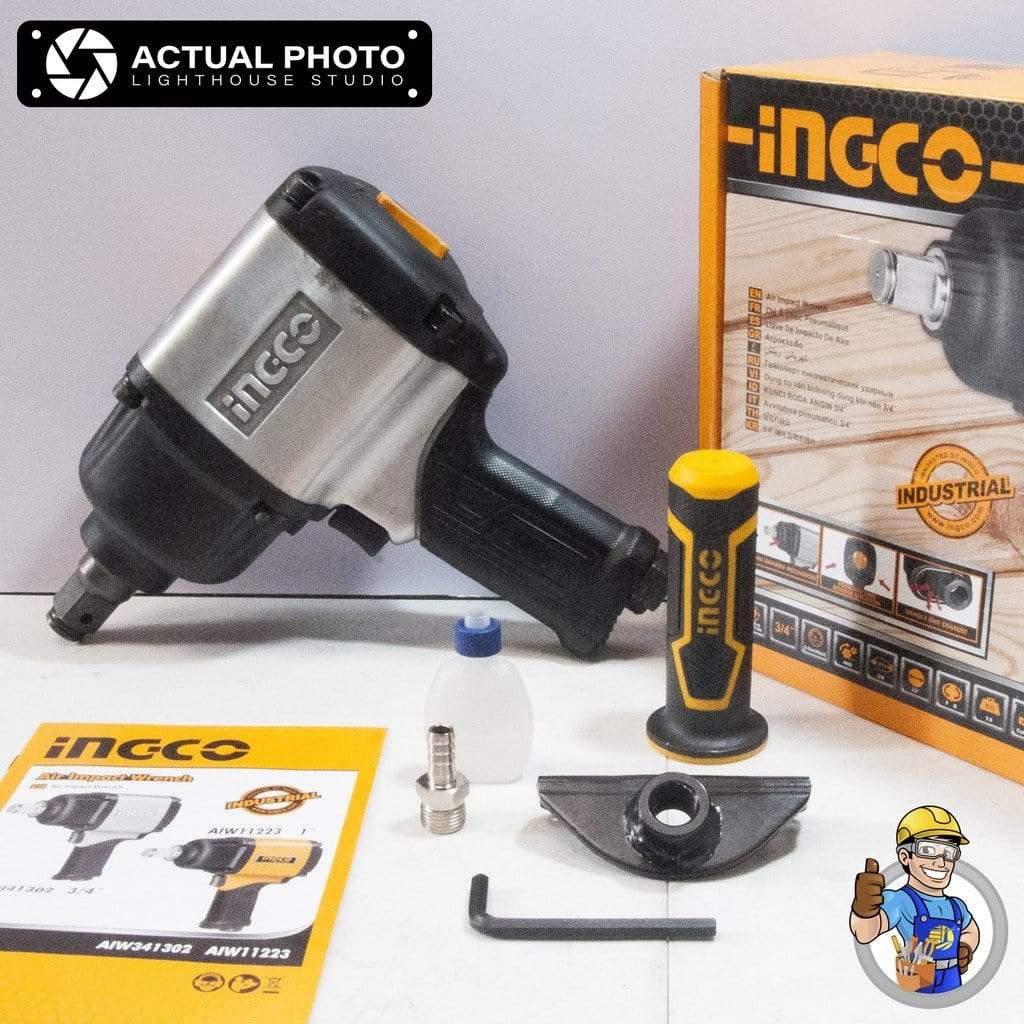 Ingco 3/4″ Air Impact Wrench - AIW341302 Auto Supply Master