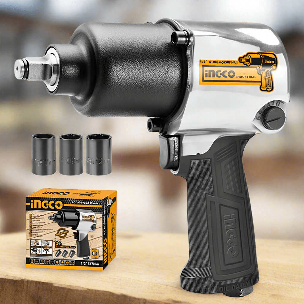 Ingco 3/4″ Professional Pneumatic Air Impact Wrench - AIW341301 Auto Supply Master