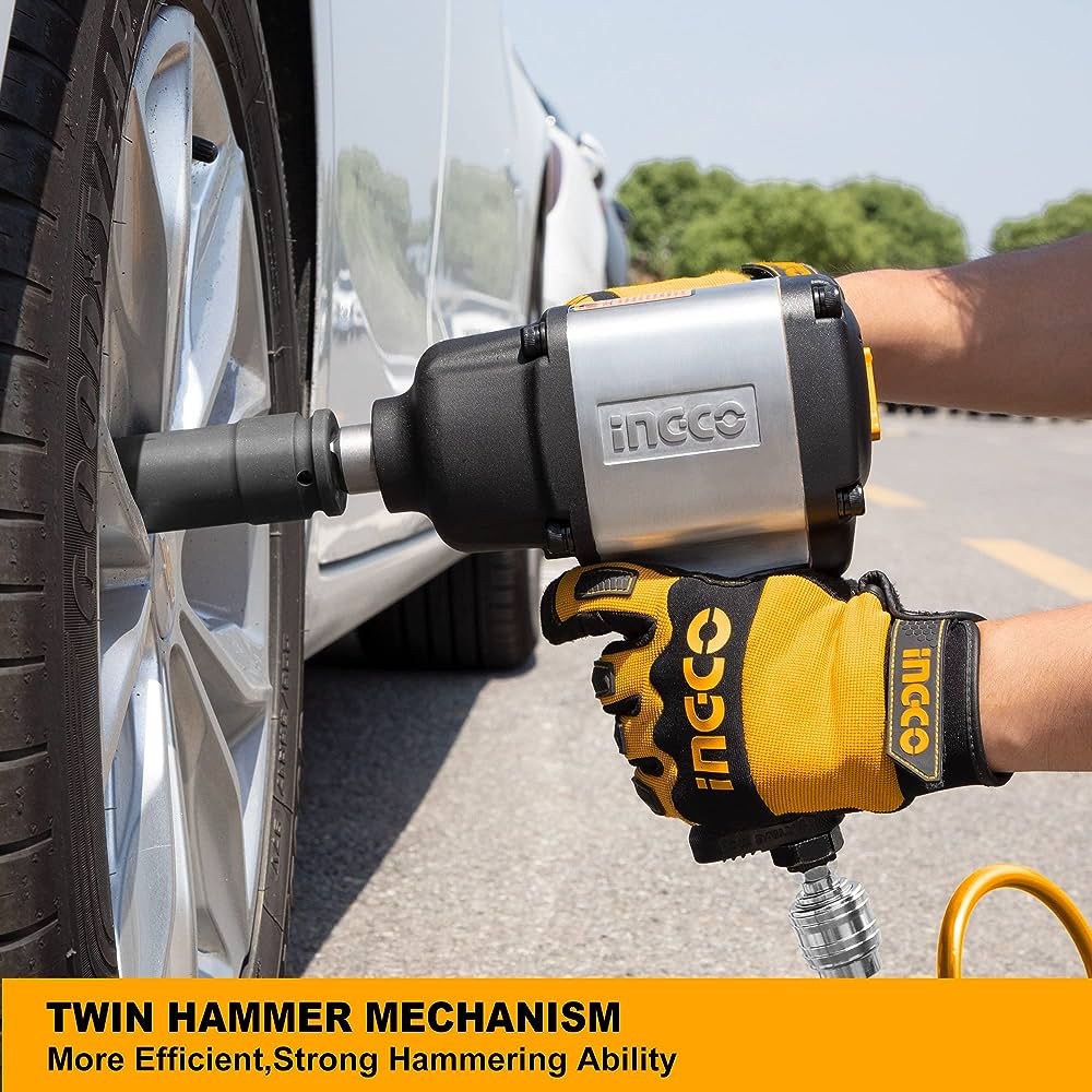 Ingco 3/4″ Professional Pneumatic Air Impact Wrench - AIW341301 Auto Supply Master