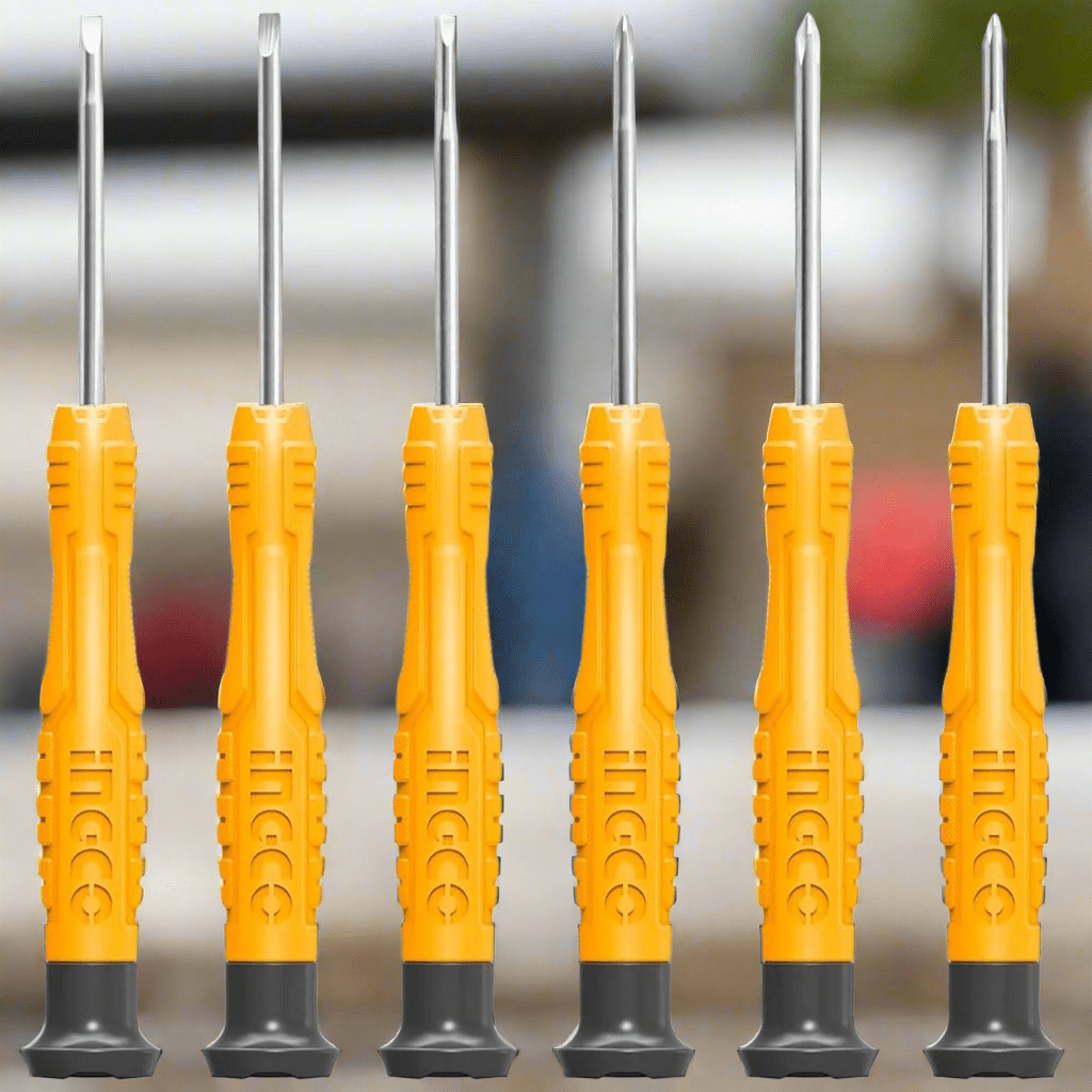 Ingco 6 Pieces Precision Screwdriver Set - HKSD0618 Auto Supply Master