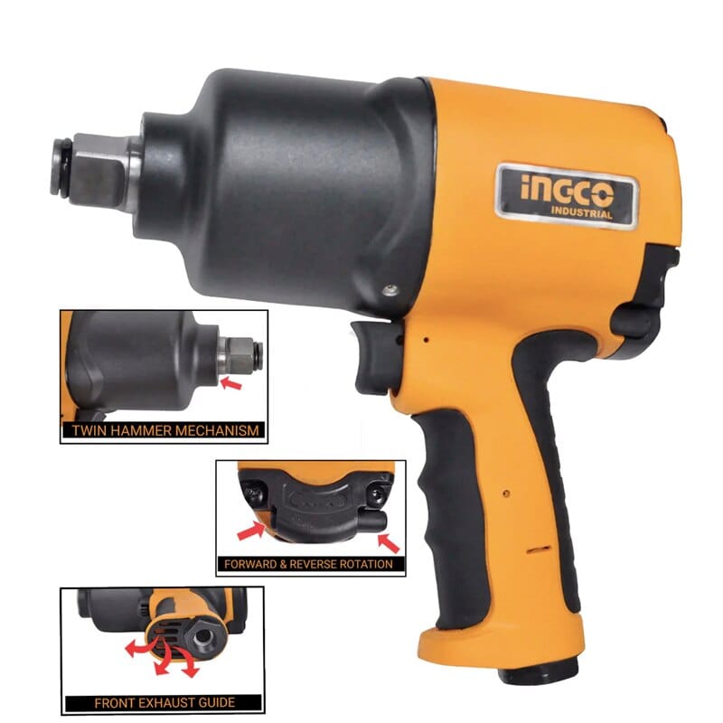 Ingco Air Impact Wrench ¾” - AIW341301 Auto Supply Master