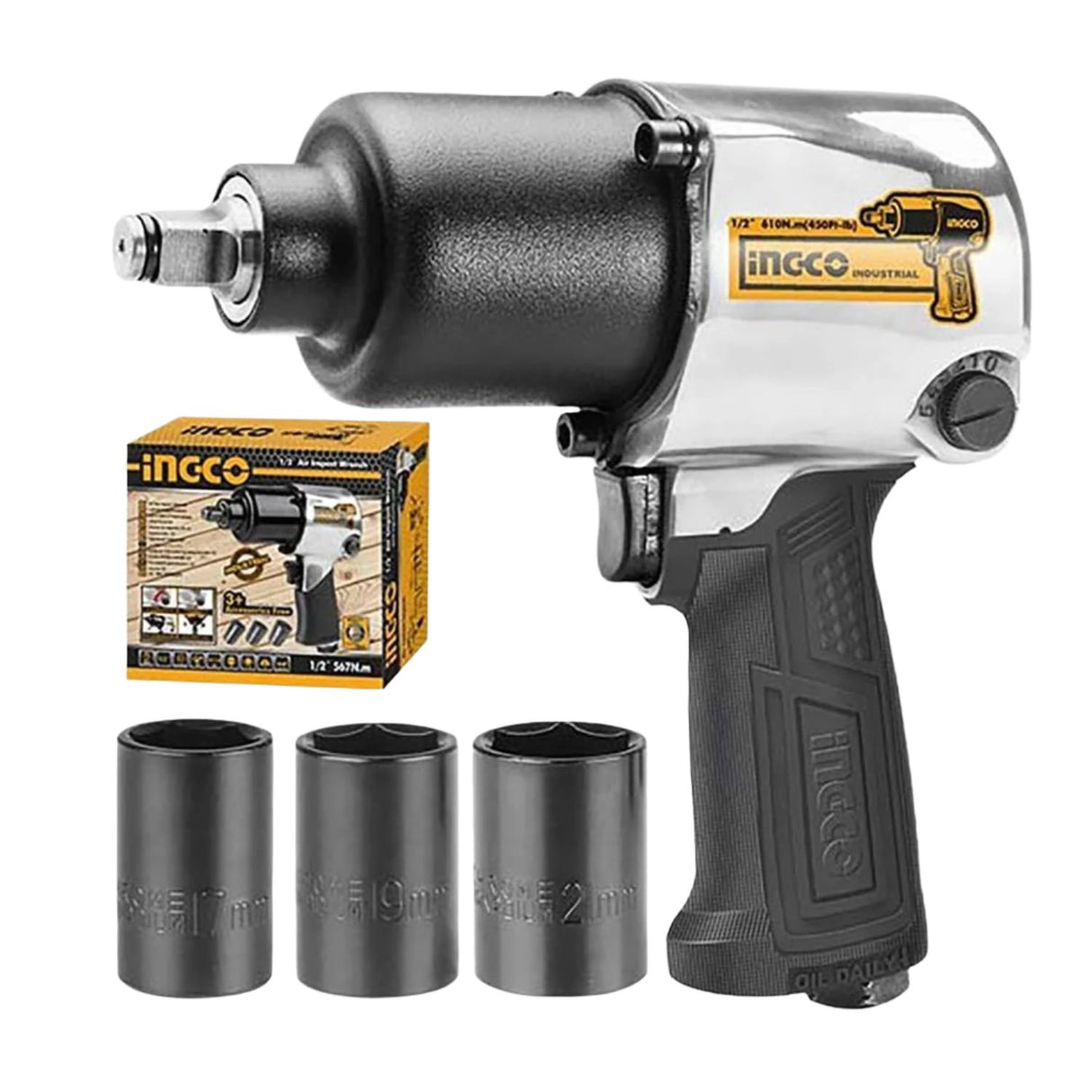 Ingco ½″ Air impact Wrench - AIW12562 Auto Supply Master