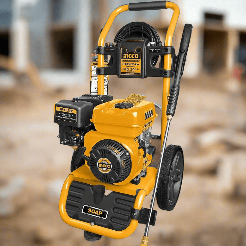 Ingco Gasoline Pressure Washer 6.0HP 214 BAR - GHPW2003 Auto Supply Master