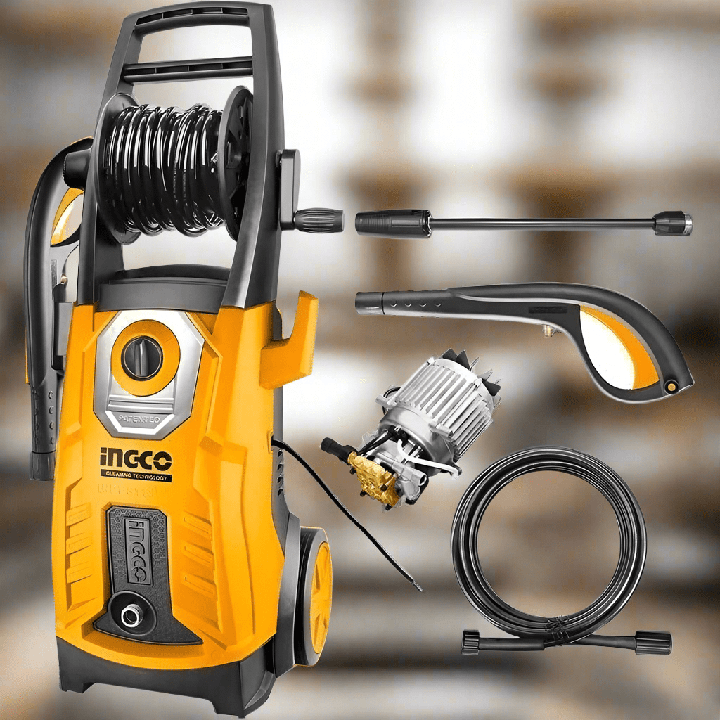 Ingco High Pressure Washer 2800W 180Bar - HPWR28008 Auto Supply Master