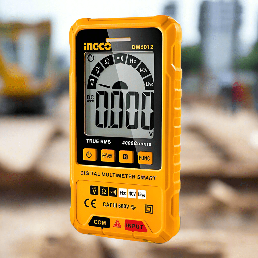 Ingco Smart Digital Multimeter 4000 Counts - DM6012 Auto Supply Master
