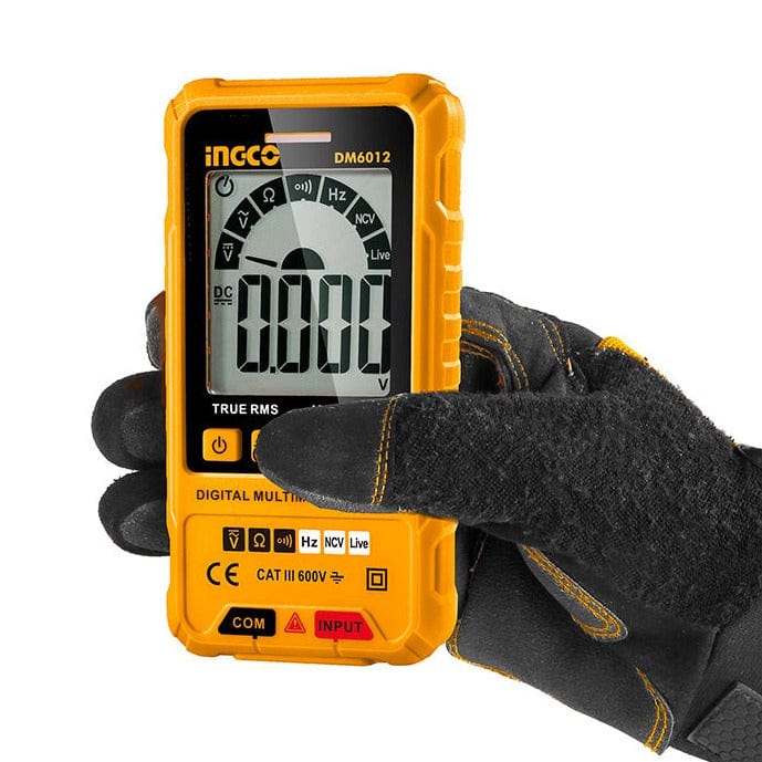 Ingco Smart Digital Multimeter 4000 Counts - DM6012 Auto Supply Master