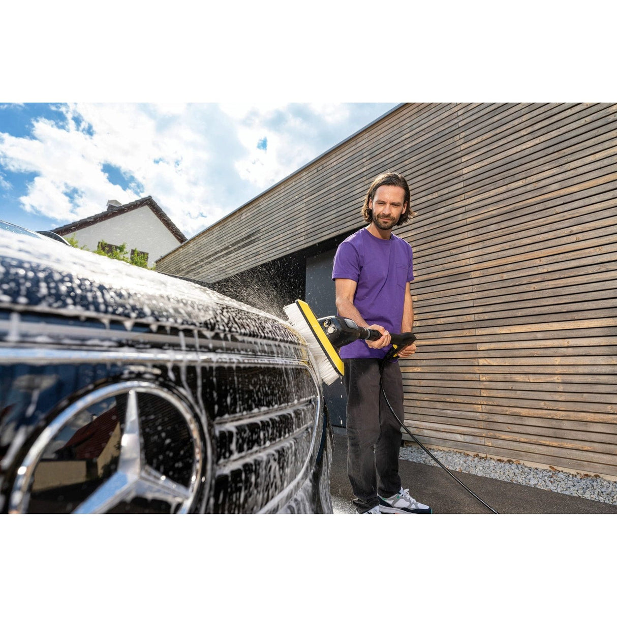 Karcher 3 In 1 Wash Brush - WB 7 Auto Supply Master