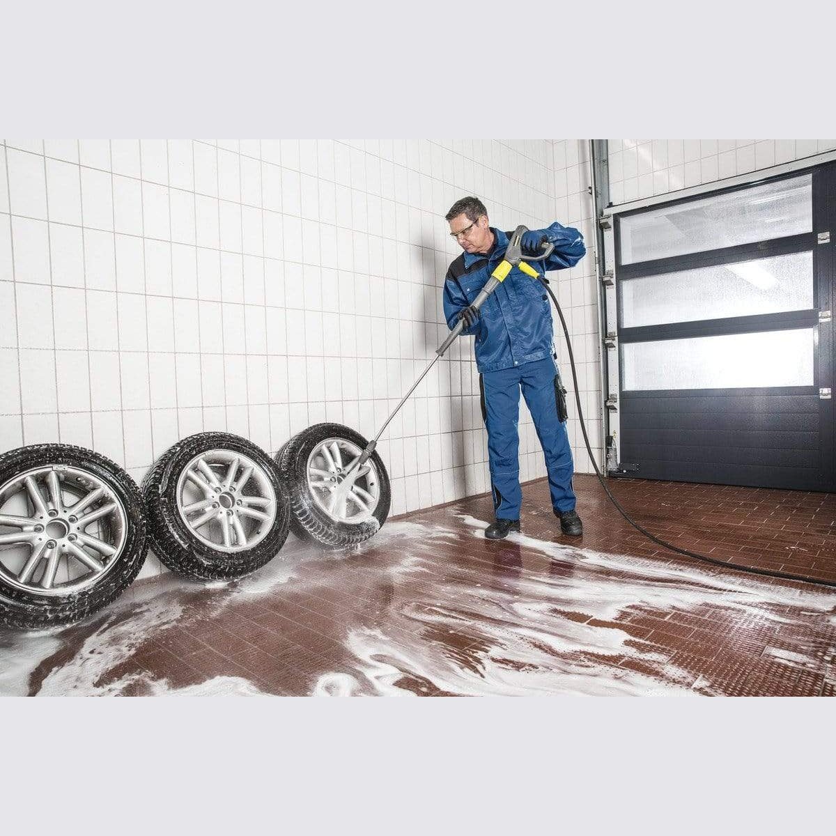 Karcher Hot and Cold High Pressure Washer 160 Bar - HDS-E 8/16-4 M 24 kW Auto Supply Master