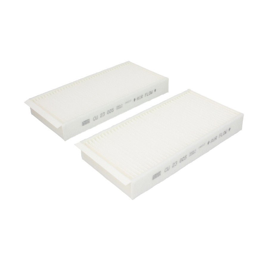 Mann Cabin Air Filter Set - Particulate Pollen Filter - CU 23 005-2 64116823725 Auto Supply Master