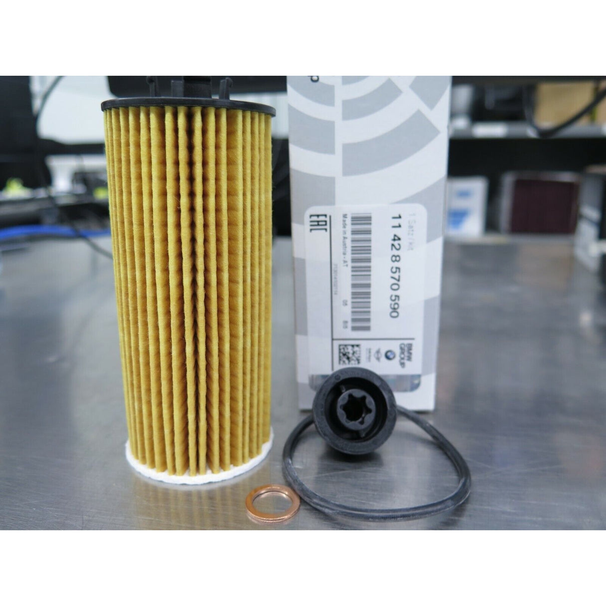 Mann Oil Filter Cartridge Insert Kit - HU 6015 z 11428570590 Auto Supply Master