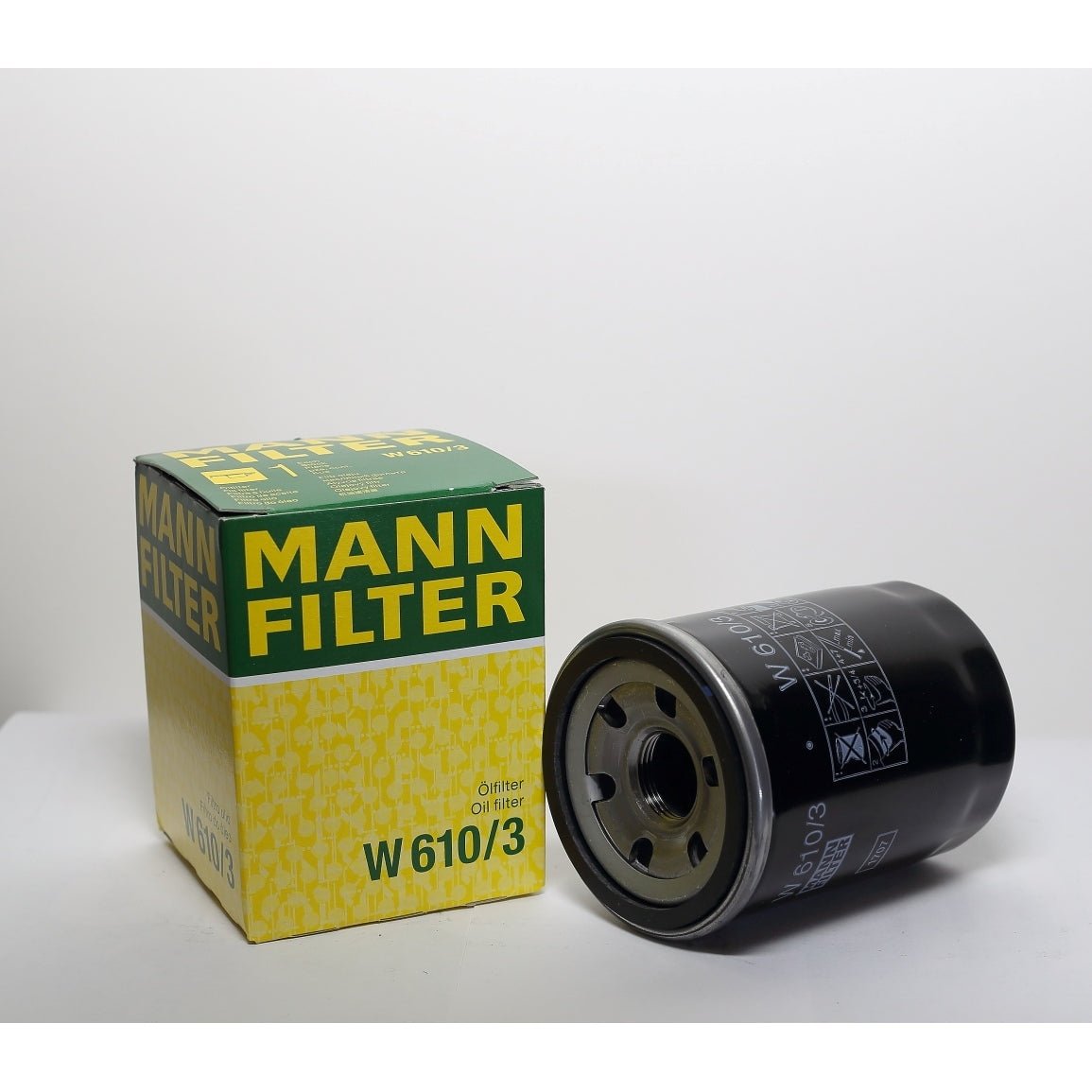 Mann Spin-on Oil Filter - W 610/3 Auto Supply Master