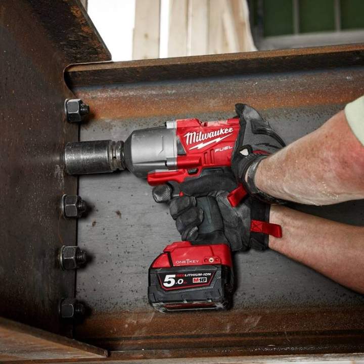 Milwaukee M18 FUEL™ Cordless ¾″ High Torque Impact Driver 18V - M18 ONEFHIWF34-502X Auto Supply Master
