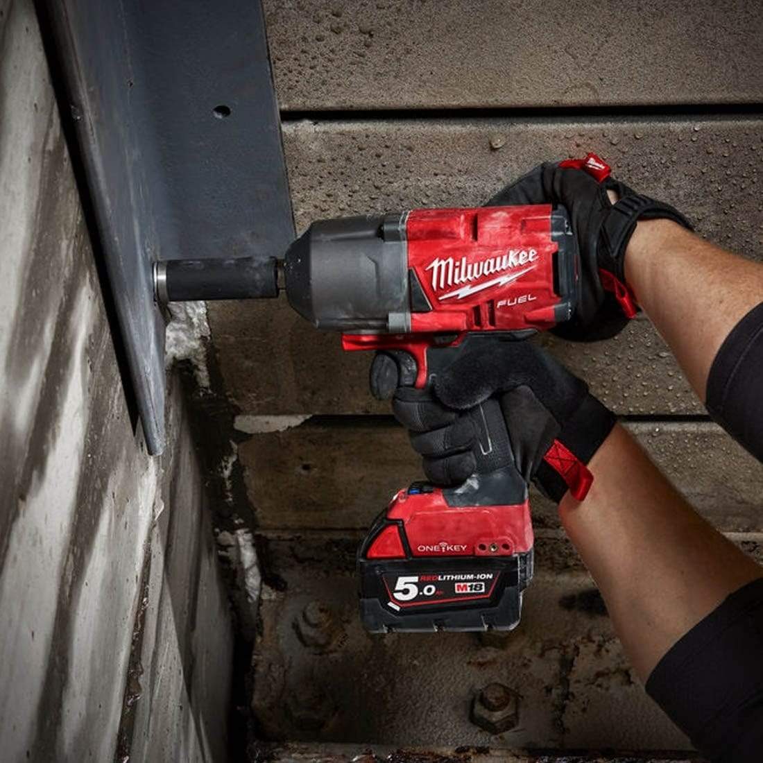 Milwaukee M18 FUEL™ Cordless ¾″ High Torque Impact Driver 18V - M18 ONEFHIWF34-502X Auto Supply Master