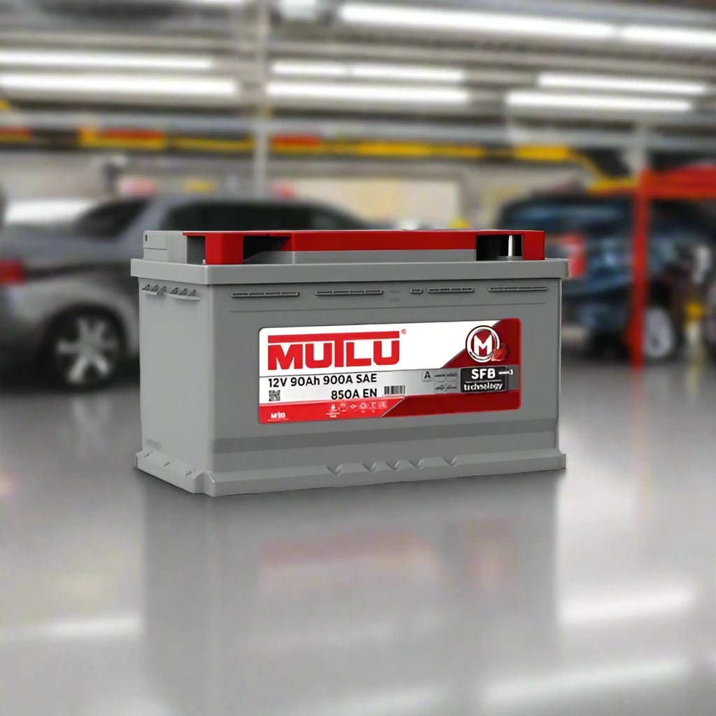 Mutlu 17 Plate Car Battery 90AH Auto Supply Master